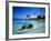 Resort Tahiti French Polynesia-null-Framed Premium Photographic Print