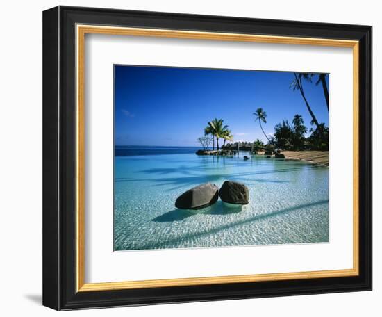 Resort Tahiti French Polynesia--Framed Photographic Print
