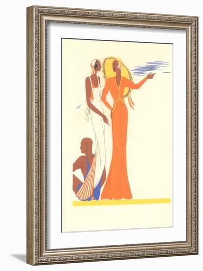 Resort Wear-null-Framed Art Print