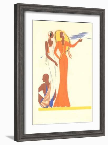 Resort Wear-null-Framed Art Print