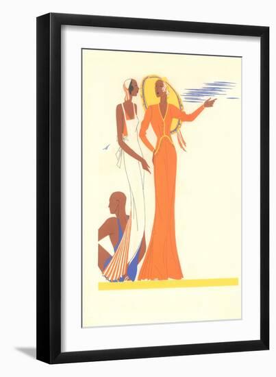 Resort Wear-null-Framed Art Print