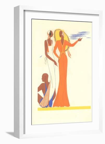 Resort Wear-null-Framed Art Print