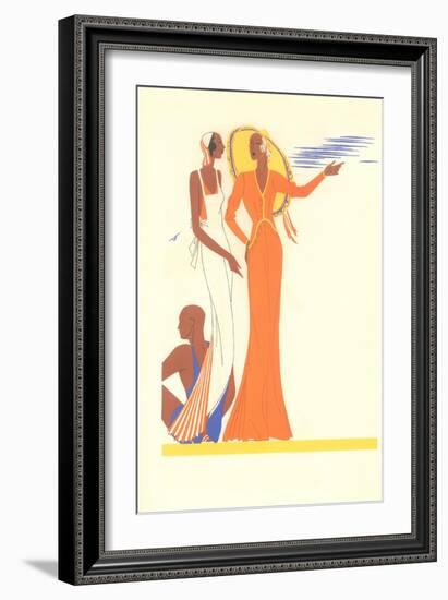 Resort Wear-null-Framed Art Print