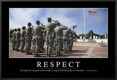 Respect Citation Et Affiche D Inspiration Et Motivation Photographic Print Art Com