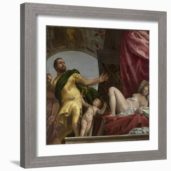 Respect (From Four Allegories of Lov), Ca. 1575-Paolo Veronese-Framed Giclee Print