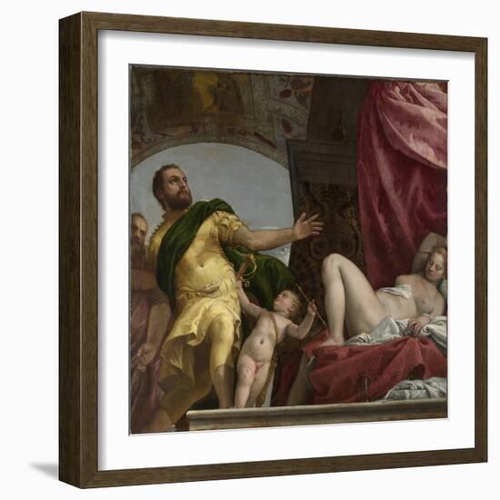 Respect (From Four Allegories of Lov), Ca. 1575-Paolo Veronese-Framed Giclee Print