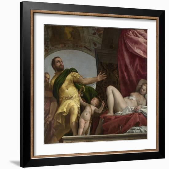 Respect (From Four Allegories of Lov), Ca. 1575-Paolo Veronese-Framed Giclee Print