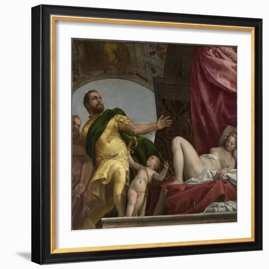 Respect (From Four Allegories of Lov), Ca. 1575-Paolo Veronese-Framed Giclee Print