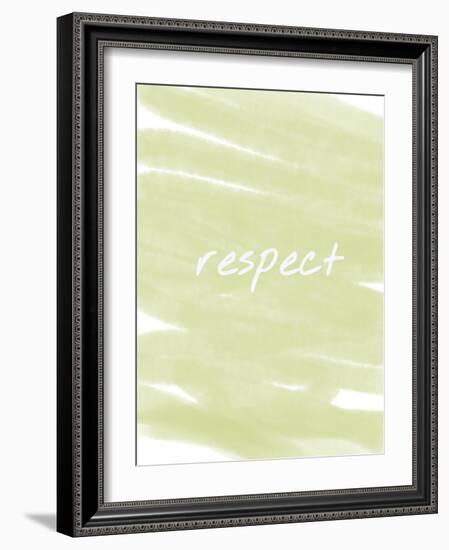 Respect Paint Lime-Melody Hogan-Framed Art Print