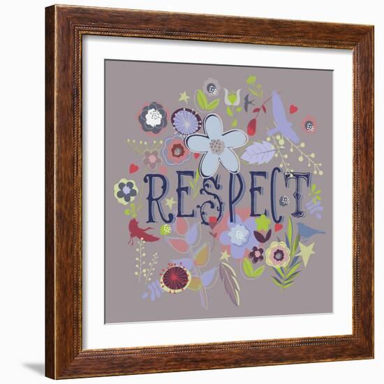 Respect-Ken Hurd-Framed Giclee Print