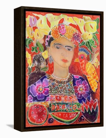 Respects to Frida Kahlo, 2002-Hilary Simon-Framed Premier Image Canvas