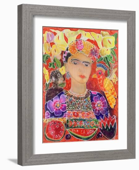 Respects to Frida Kahlo, 2002-Hilary Simon-Framed Giclee Print