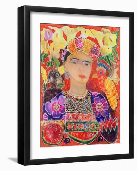 Respects to Frida Kahlo, 2002-Hilary Simon-Framed Giclee Print