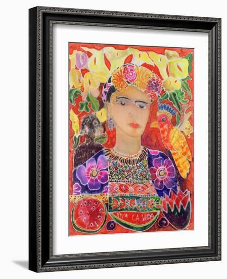 Respects to Frida Kahlo, 2002-Hilary Simon-Framed Giclee Print