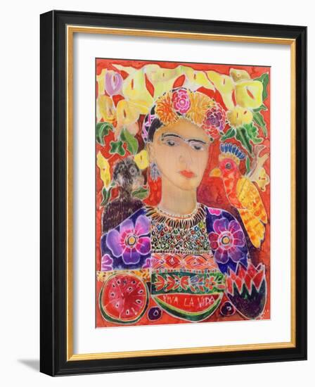 Respects to Frida Kahlo, 2002-Hilary Simon-Framed Giclee Print