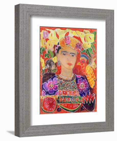 Respects to Frida Kahlo, 2002-Hilary Simon-Framed Premium Giclee Print