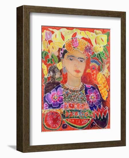 Respects to Frida Kahlo, 2002-Hilary Simon-Framed Premium Giclee Print