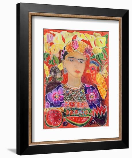 Respects to Frida Kahlo, 2002-Hilary Simon-Framed Premium Giclee Print