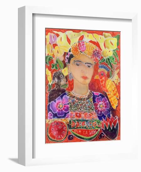 Respects to Frida Kahlo, 2002-Hilary Simon-Framed Premium Giclee Print