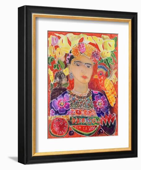 Respects to Frida Kahlo, 2002-Hilary Simon-Framed Premium Giclee Print