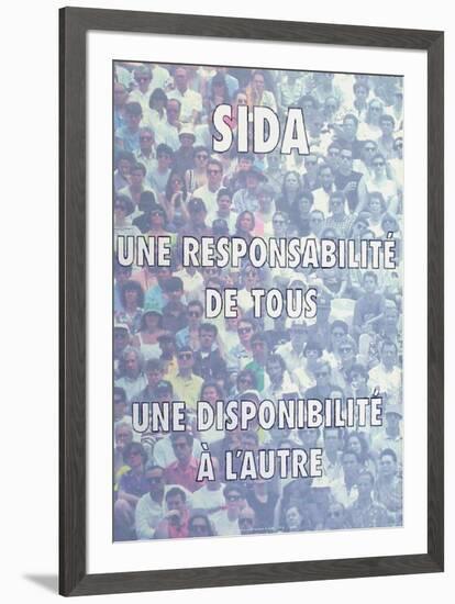Responsabilité / Disponibilité-Antoni Muntadas-Framed Collectable Print