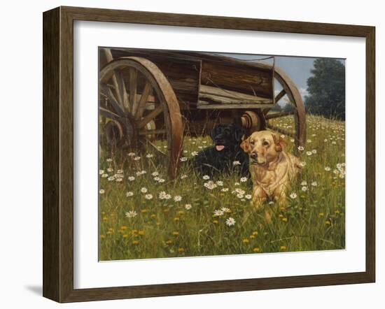 Rest Awhile-Bill Makinson-Framed Giclee Print