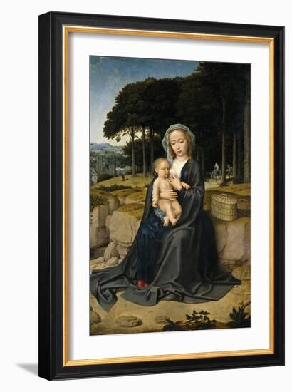 Rest on the Flight from Egypt, Ca. 1515-Gerard David-Framed Giclee Print