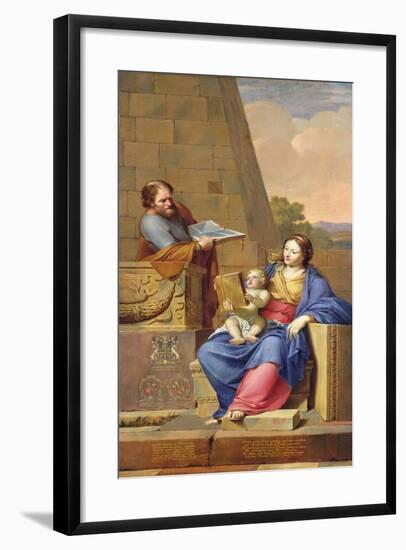 Rest on the Flight into Egypt, 1658-Pierre Letellier-Framed Giclee Print