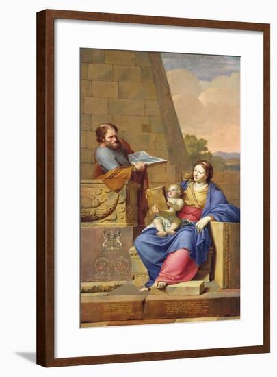 Rest on the Flight into Egypt, 1658-Pierre Letellier-Framed Giclee Print