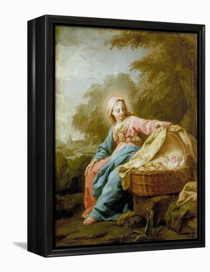 Rest on the Flight into Egypt, 1756-Jean Bernard Restout-Framed Premier Image Canvas