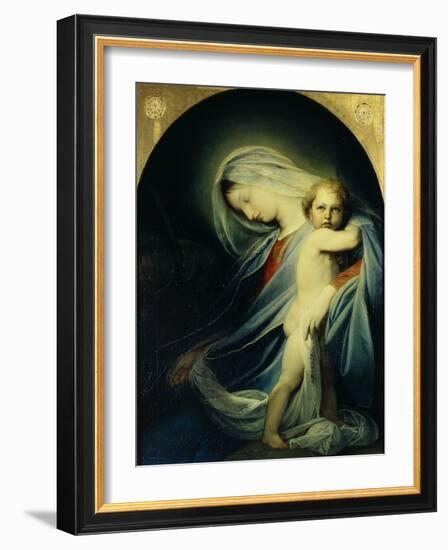 Rest on the Flight into Egypt, 1838-Fyodor Antonovich Bruni-Framed Giclee Print