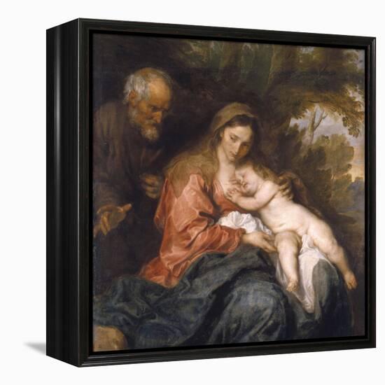 Rest on the Flight into Egypt by Anthony van Dyck-null-Framed Premier Image Canvas