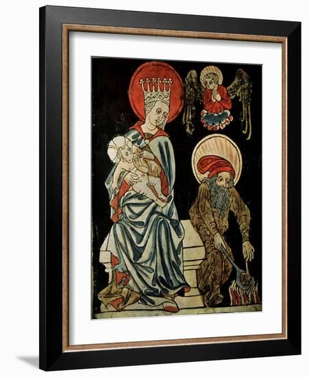 Rest on the Flight into Egypt, C.1410-null-Framed Giclee Print