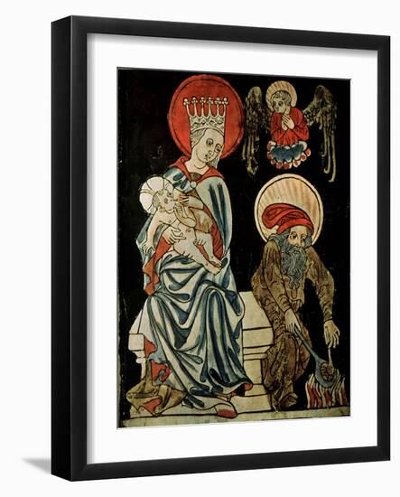 Rest on the Flight into Egypt, C.1410-null-Framed Giclee Print