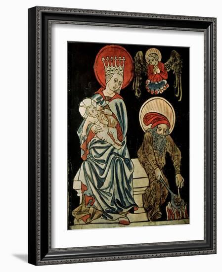 Rest on the Flight into Egypt, C.1410-null-Framed Giclee Print