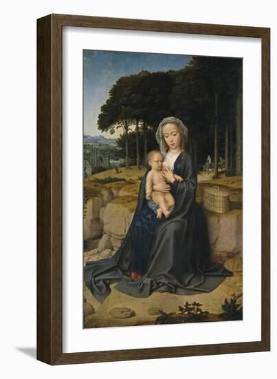 Rest on the Flight into Egypt, Ca 1515-Gerard David-Framed Giclee Print