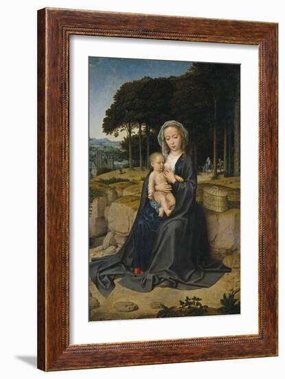 Rest on the Flight into Egypt, Ca 1515-Gerard David-Framed Giclee Print