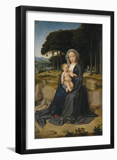 Rest on the Flight into Egypt, Ca 1515-Gerard David-Framed Giclee Print