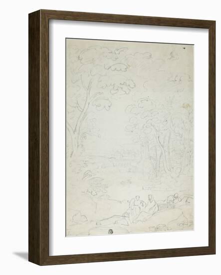 Rest on the Flight into Egypt-Richard Wilson-Framed Giclee Print