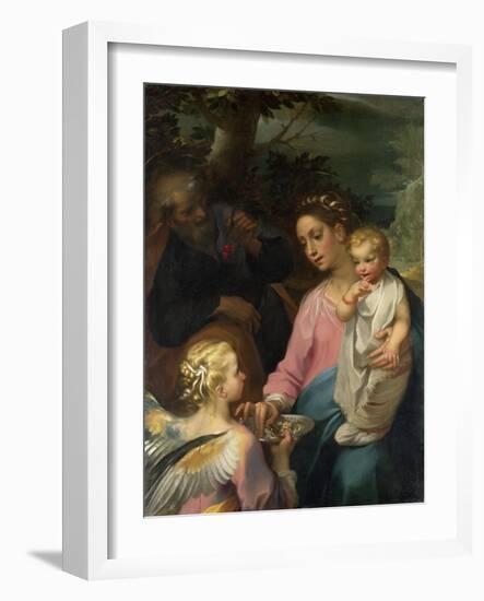 Rest on the Flight to Egypt-Francesco Vanni-Framed Giclee Print