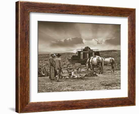 Rest Stop II-Barry Hart-Framed Art Print