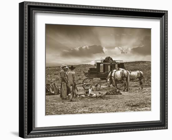 Rest Stop II-Barry Hart-Framed Art Print