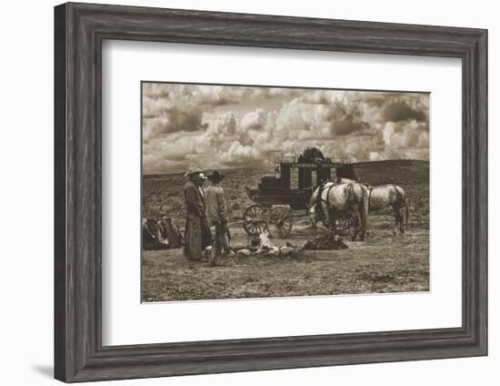 Rest Stop-Barry Hart-Framed Art Print