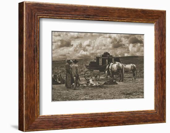 Rest Stop-Barry Hart-Framed Art Print