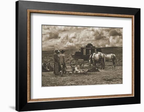 Rest Stop-Barry Hart-Framed Art Print