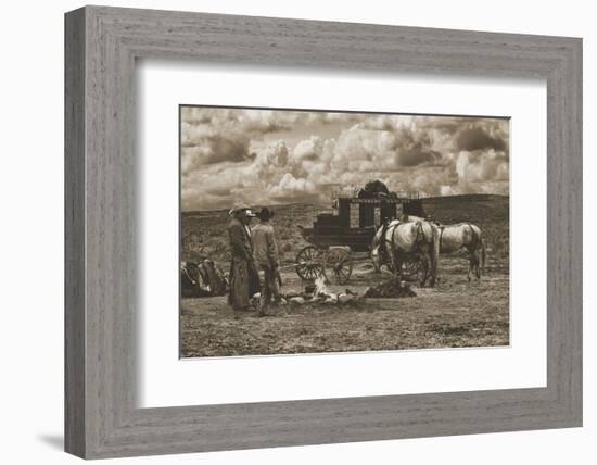 Rest Stop-Barry Hart-Framed Art Print