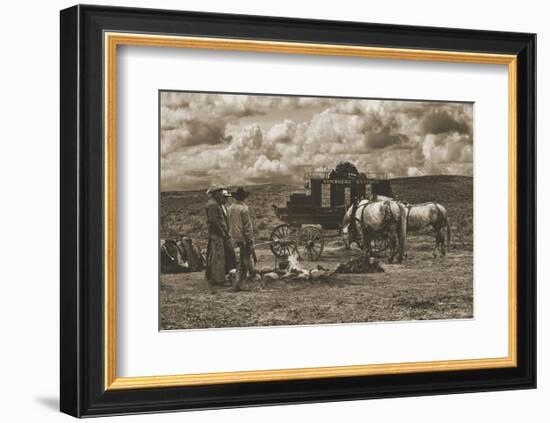 Rest Stop-Barry Hart-Framed Art Print