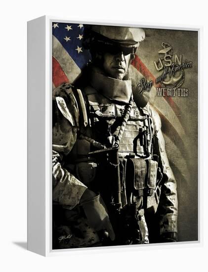 Rest Well America 1-Jason Bullard-Framed Premier Image Canvas