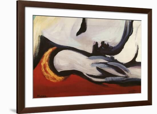 Rest-Pablo Picasso-Framed Art Print