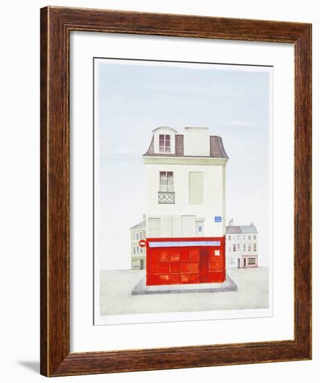 Restaurant au Vieux Paris-Mary Faulconer-Framed Limited Edition